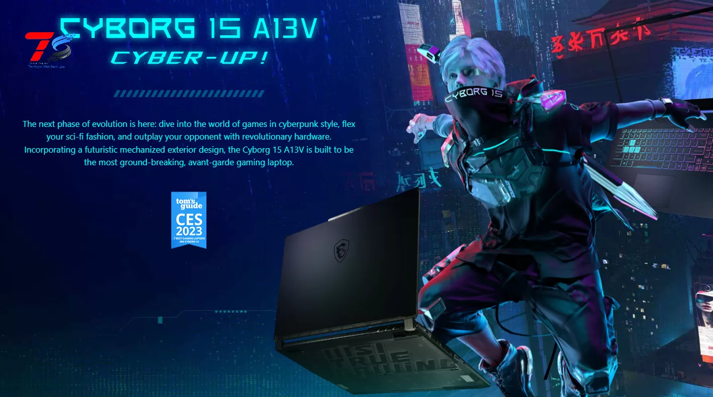 Laptop MSI Cyborg 15 A13VFK-876VN